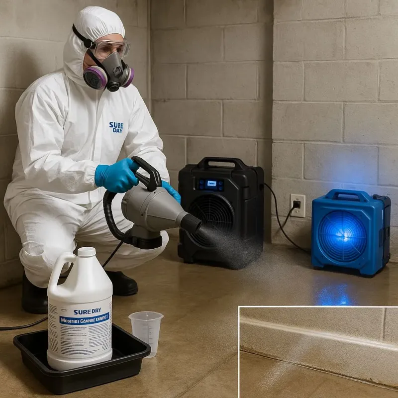 Sanitization and Odor Removal process in Walnut Park, CA